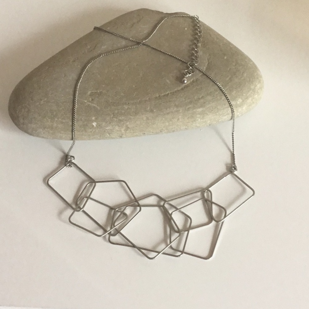 Square on Square Neclace